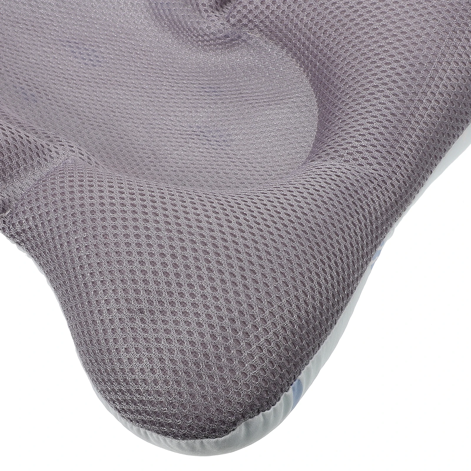 

Baby Bath Support Net Large Blue Lightweight Bathtub Mesh Cushion Shower Pad Floating Mat Non Slip Easy Clean Storage