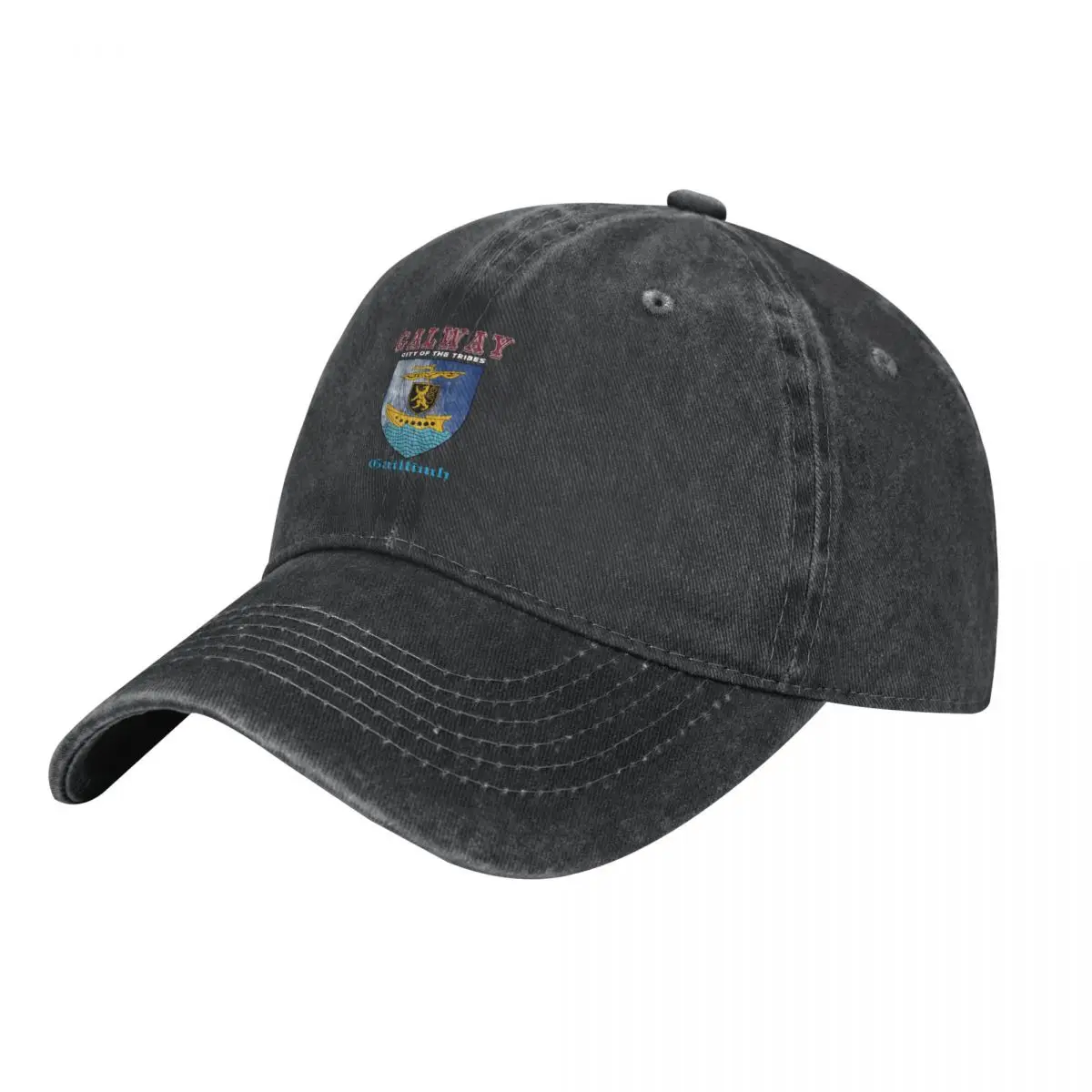 

Galway City - City of The Tribes Cowboy Hat Wild Ball Hat funny hat Brand Man cap Rugby Male Women's