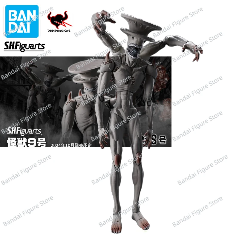 100% Original Bandai S.H.Figuarts SHF KAIJU No.9 Villain BOSS Kaiju No. 8 Anime Action Figure Toy Gift Model Collection Hobby