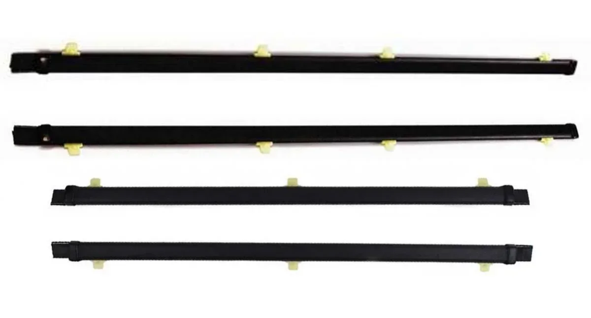 Picture 5: 4 Pcs Weatherstrip Moulding Window Belt for Toyota Hilux 5th Gen 1989-1996 2 Door 68160-89114 for 4runner 75cm N80 N90 N100 N110
