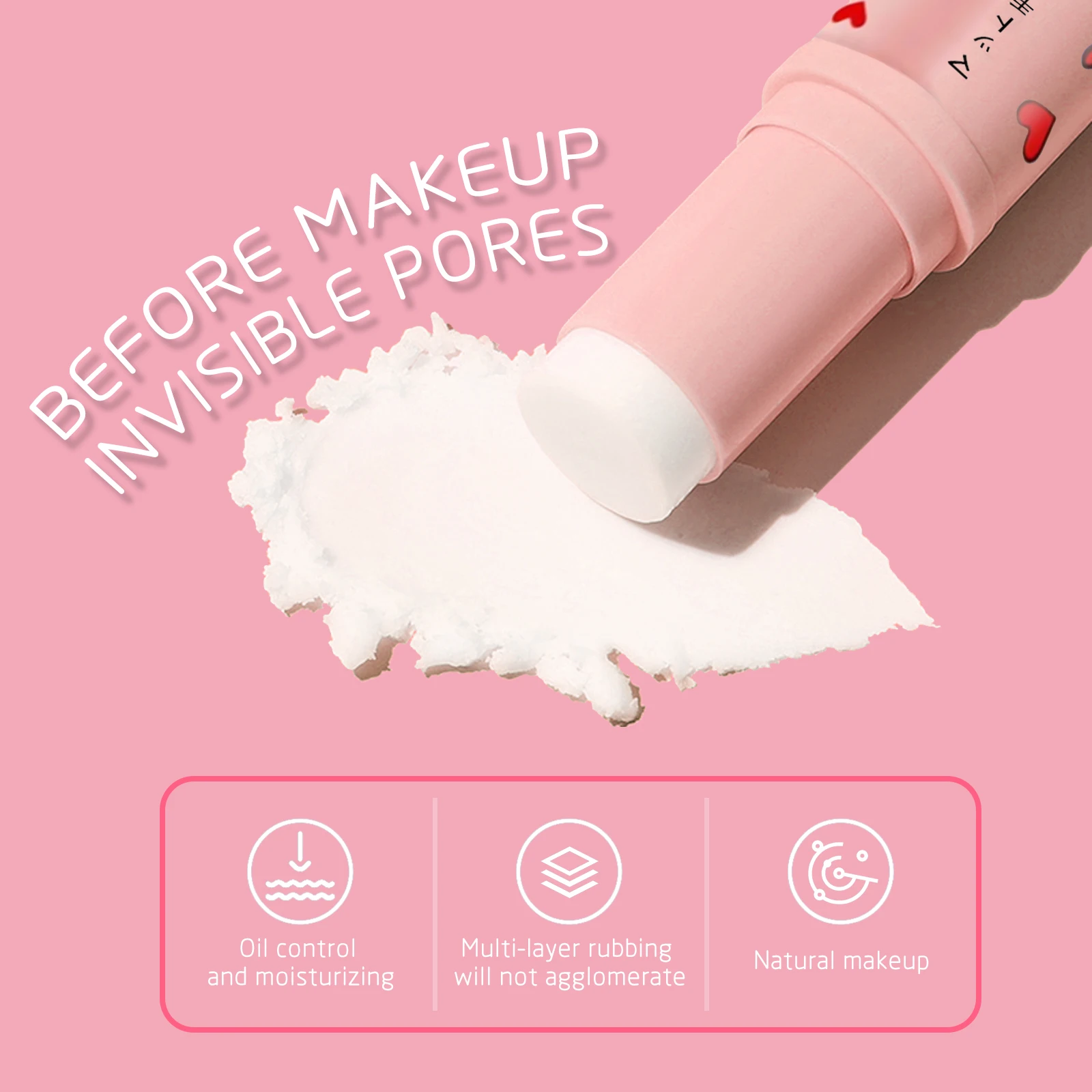 Base de maquillage pour le visage, apprêt invisible, contrôle des pores de l'huile, correcteur de visage lisse, couverture complète, apprêt d'isolement éclaircissant, cosmétique