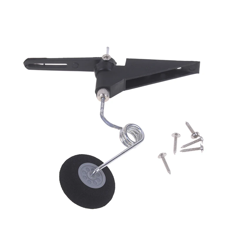 Diy 60 level tail wheel bracket assembly for rc airplane