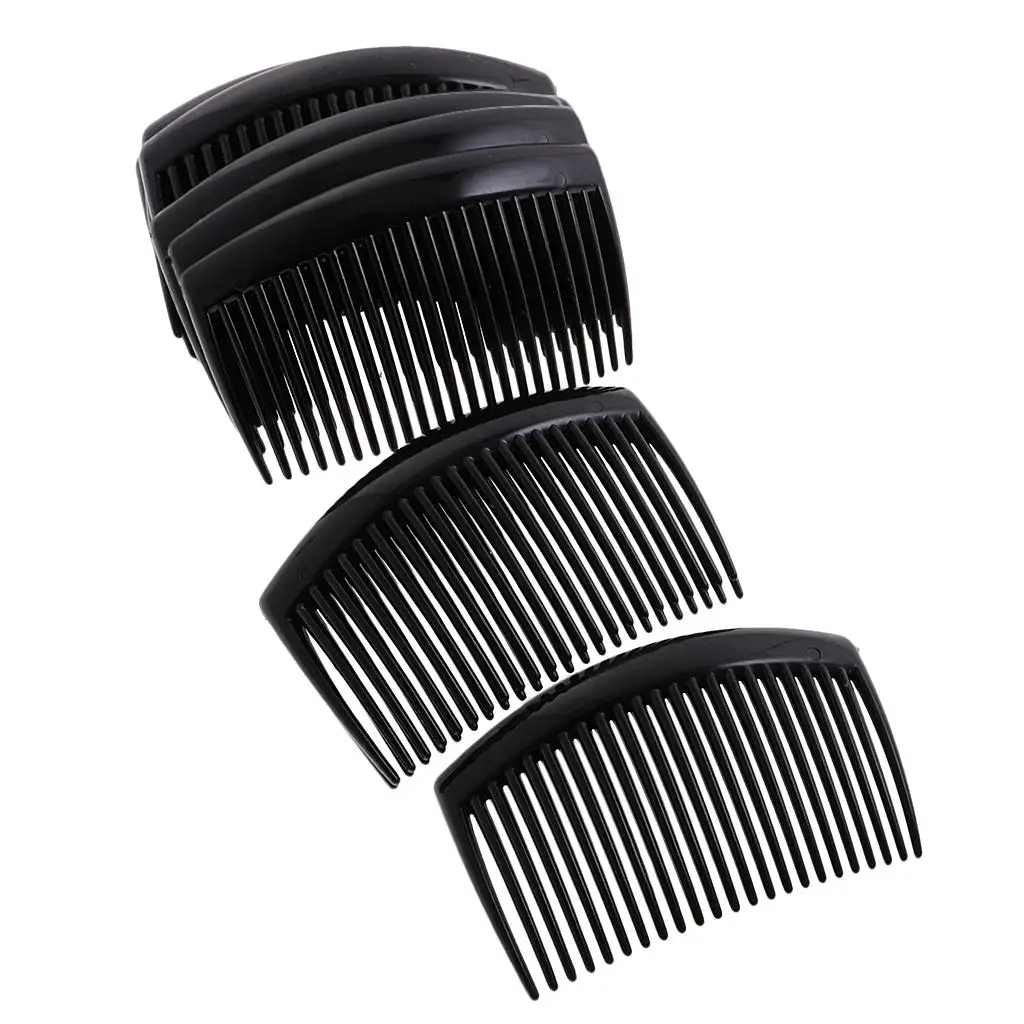 Klip sisir rambut klip 12pcs, sisir samping jepit rambut 9x5cm