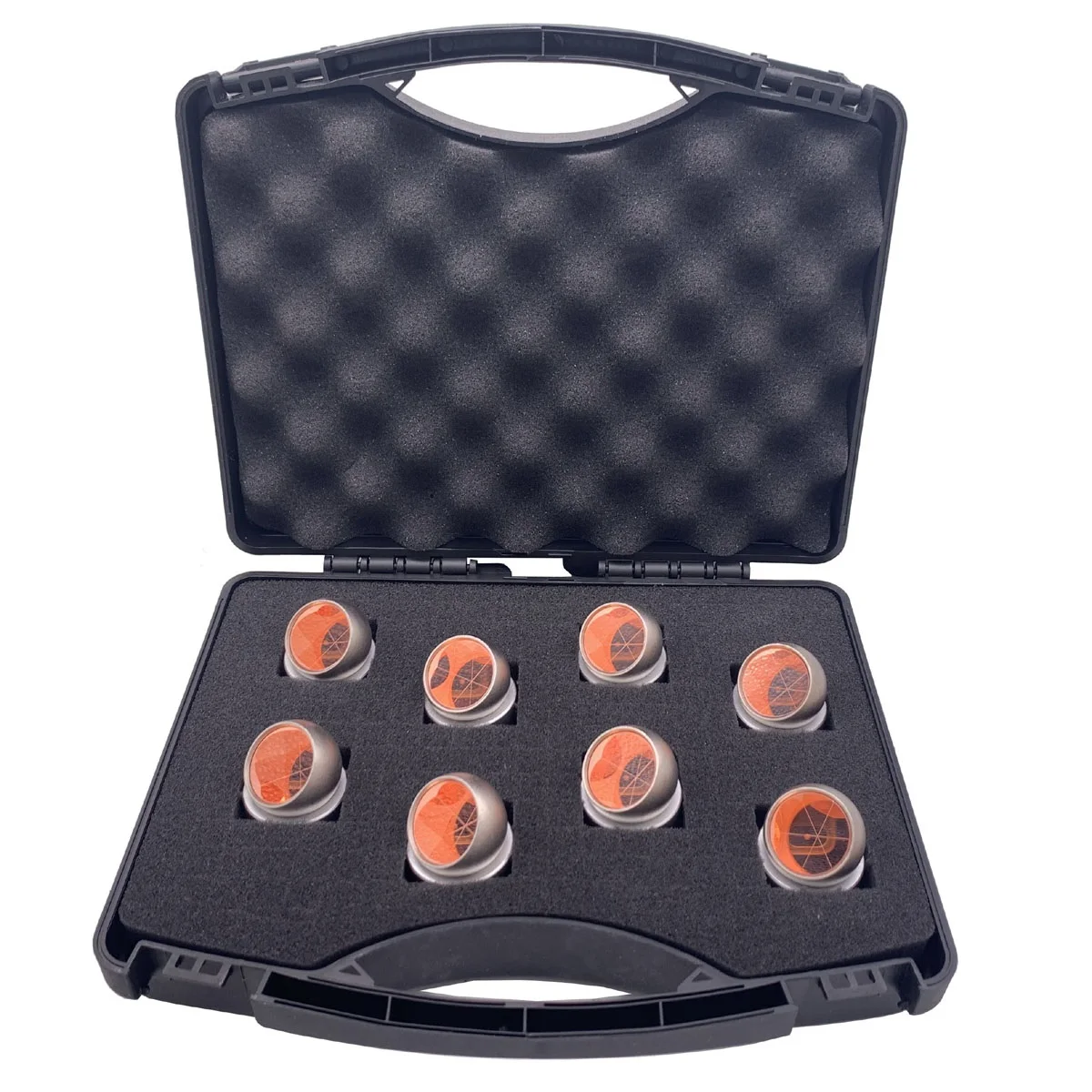 Monitoring with magnetic beads BALL mini prism with Magnetic base for total station, sphere  Prism ,25.4mm or 12.7mm  mini prism