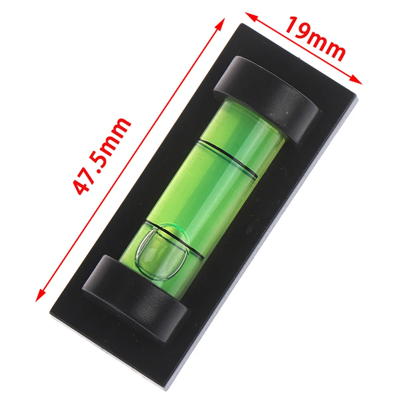 1pcs Magnetic Magnet Bubble Spirit Level Small Portable Mini Leveling Shelf
