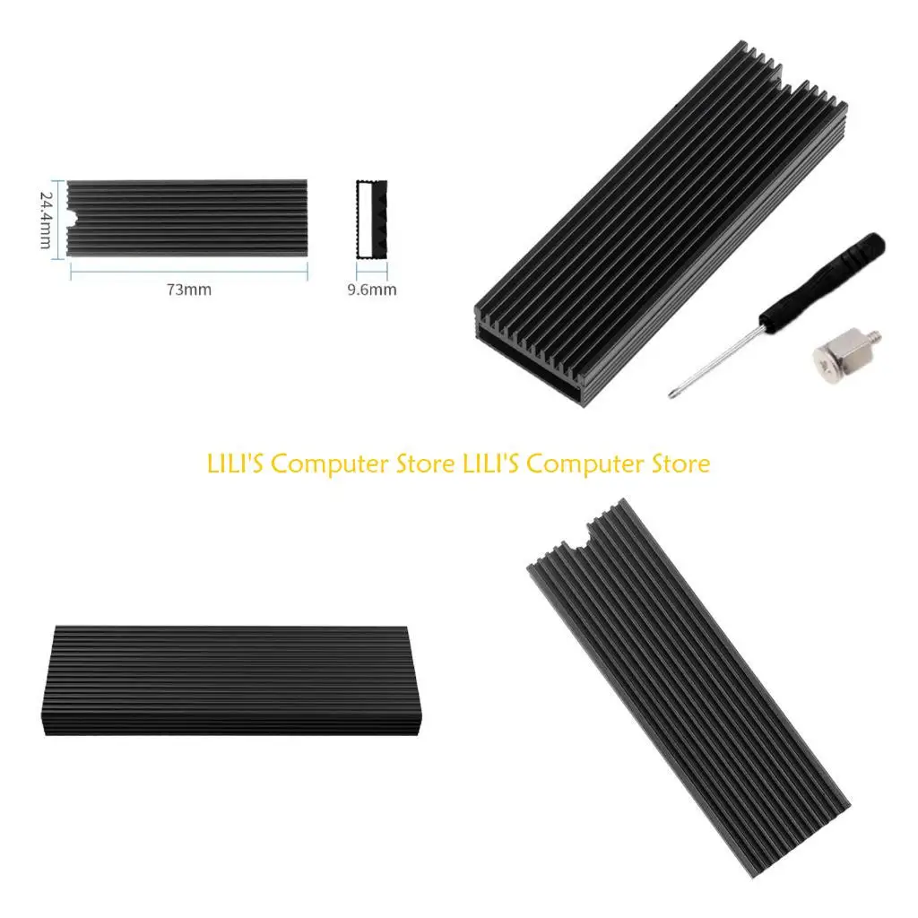 

A52B Уникальный радиатор радиатор 2280 SSD, радиатор для 2280 NVME SSD, аксессуары