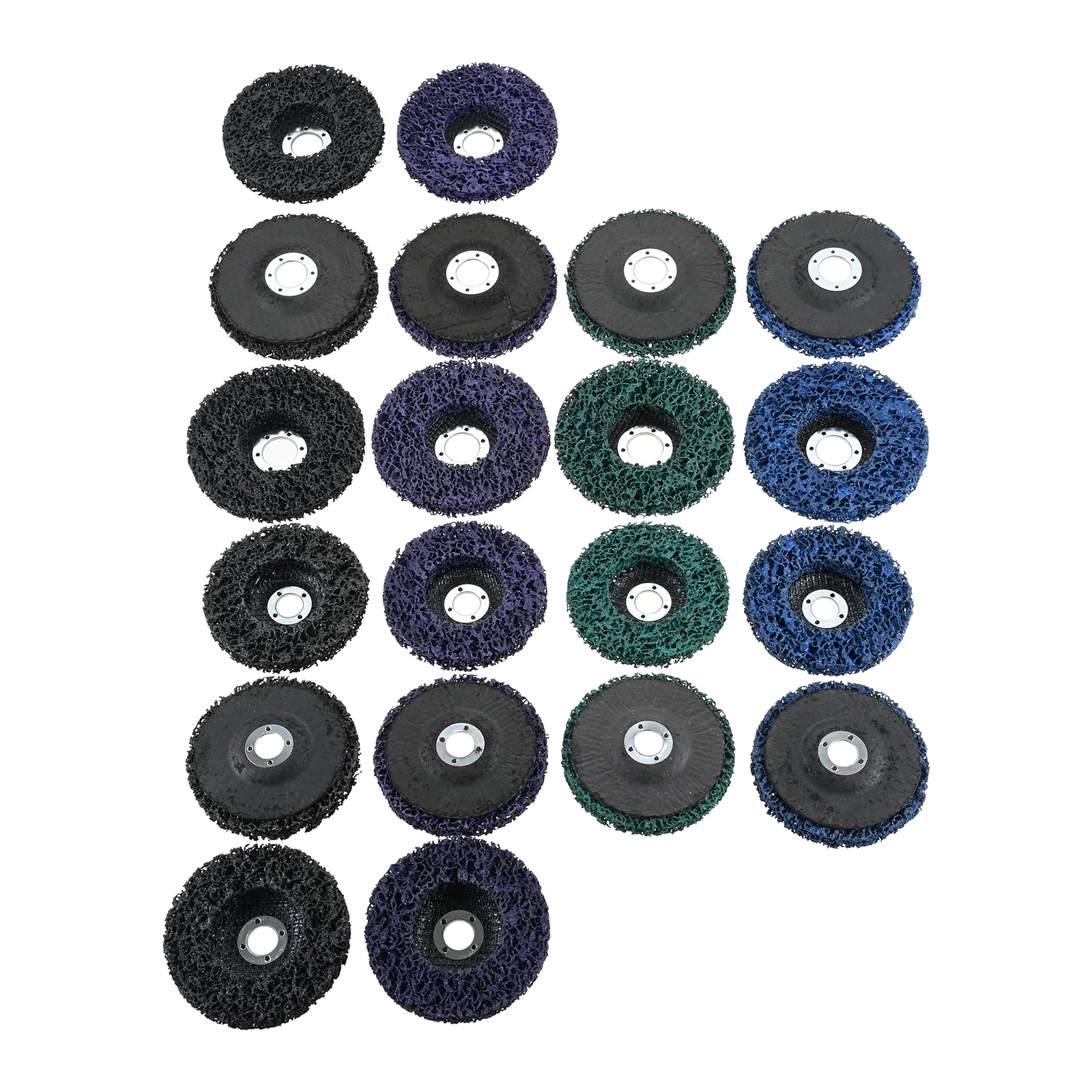 

10Pcs 4"/4.5" Strip Discs Angle Grinder Stripper Wheels for Removing Paint Rust Oxides of Metal Wood Surfaces Paint Rust Remover