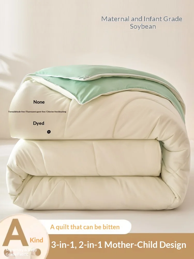 Thick Warm Microfiber Comforter Down Alternative All Season Heavy Duvet Hypoallergenic Machine Washable Home Use Down Comforter