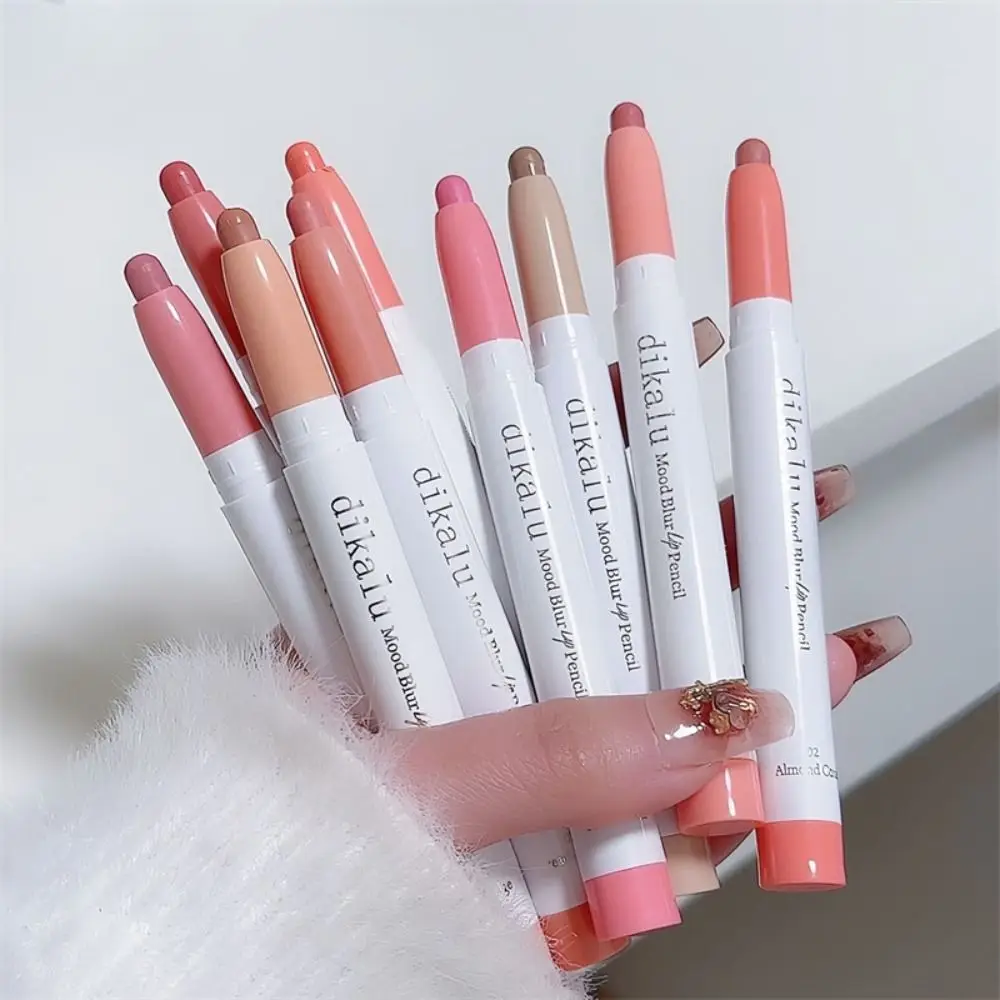 ลิปไลเนอร์แบบแมท10สีพร้อมที่เหลาดินสอเขียนขอบปากเป็นธรรมชาติกันน้ำ Charming แต่งหน้าริมฝีปาก