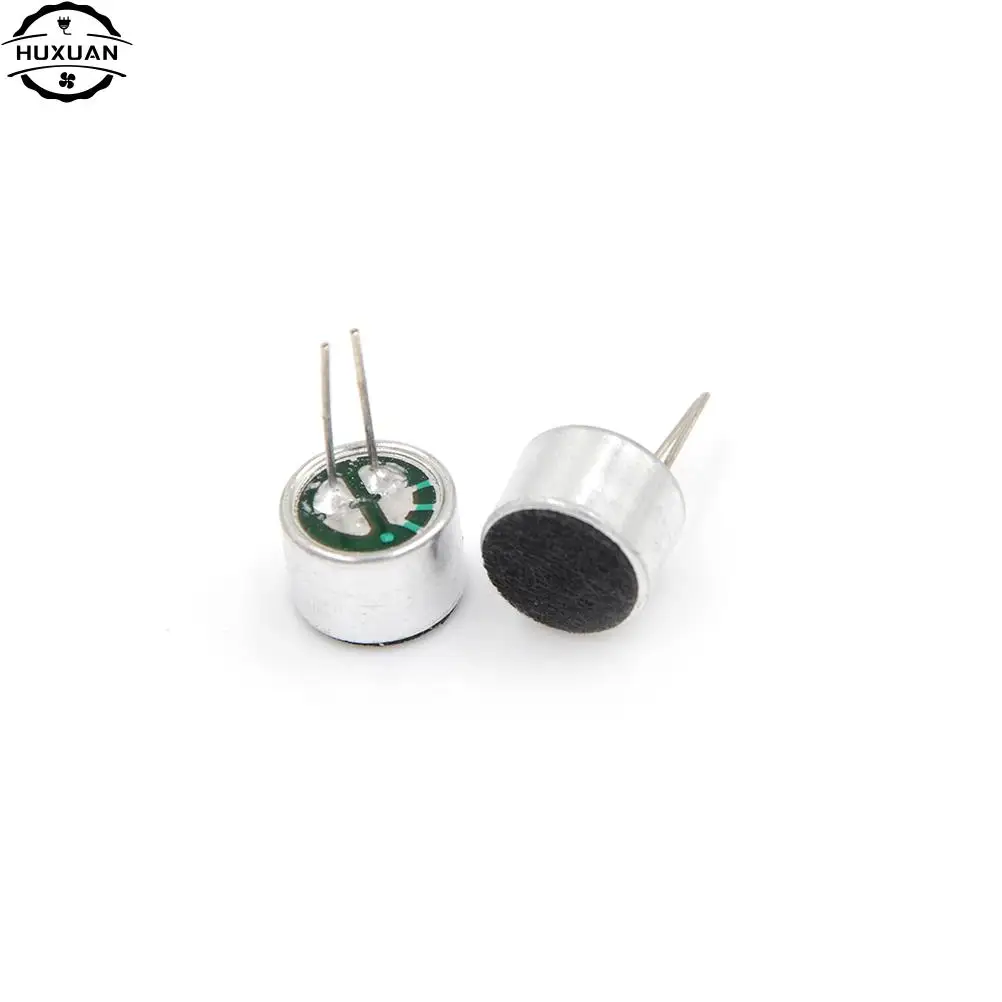 10 Pieces 2 Pins Mini MIC Capsule Electret Condenser Microphone