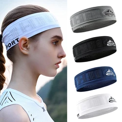 Sports Headband Cycling Headwear Men Women Elastic No Slip Band Basketball Gym Fitness Tennis Sun Protection Hat Unisex