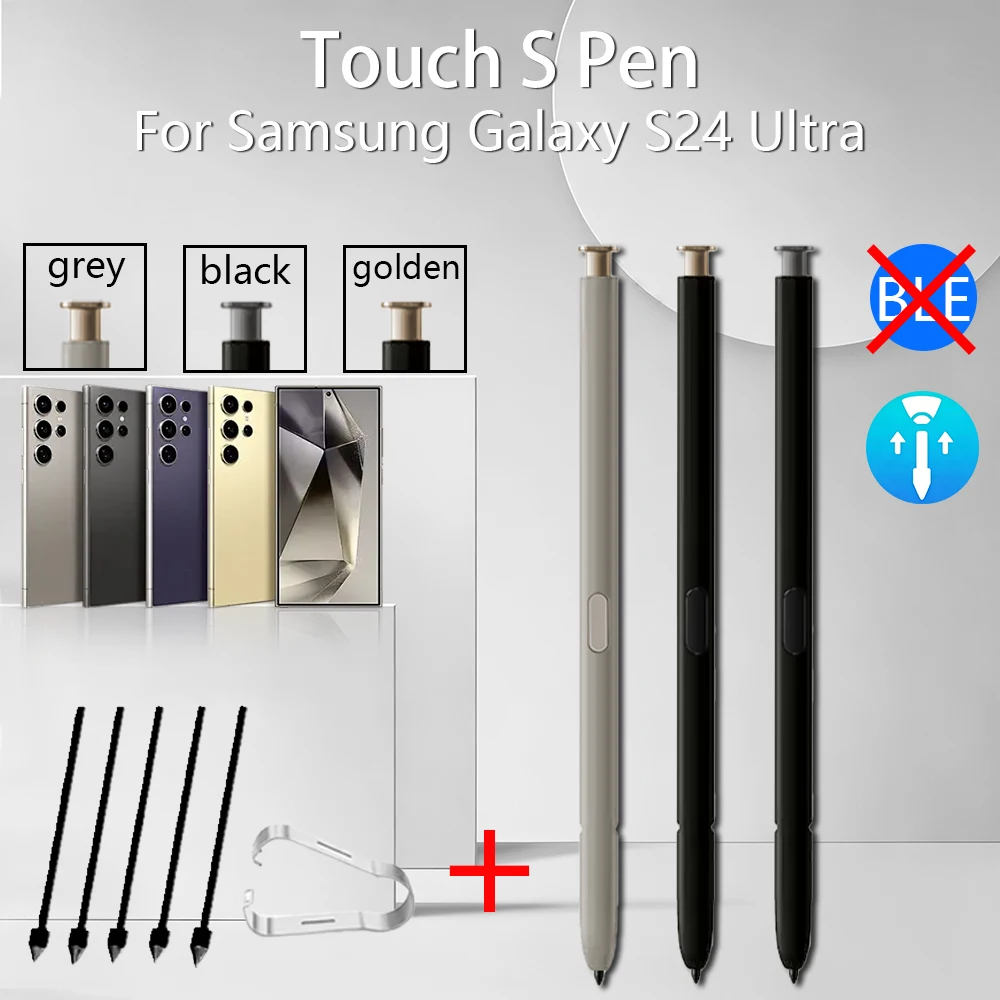 Replacement Stylus Pen EJ-PS928 Compatible with Samsung Galaxy S24 Ultra 5G SM-S928B Passive EMR SPen Non-Bluetooth + Gift Tips