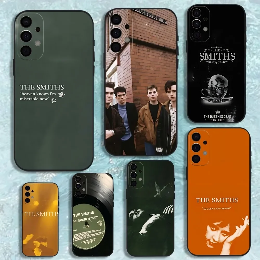 The S-Smiths Queen Is Dead  Phone Case For Samsung S25,S24,S21,S22,S23,S30,Ultra,S20,Plus,Fe,Lite,Note,10,9,5G Black Cover