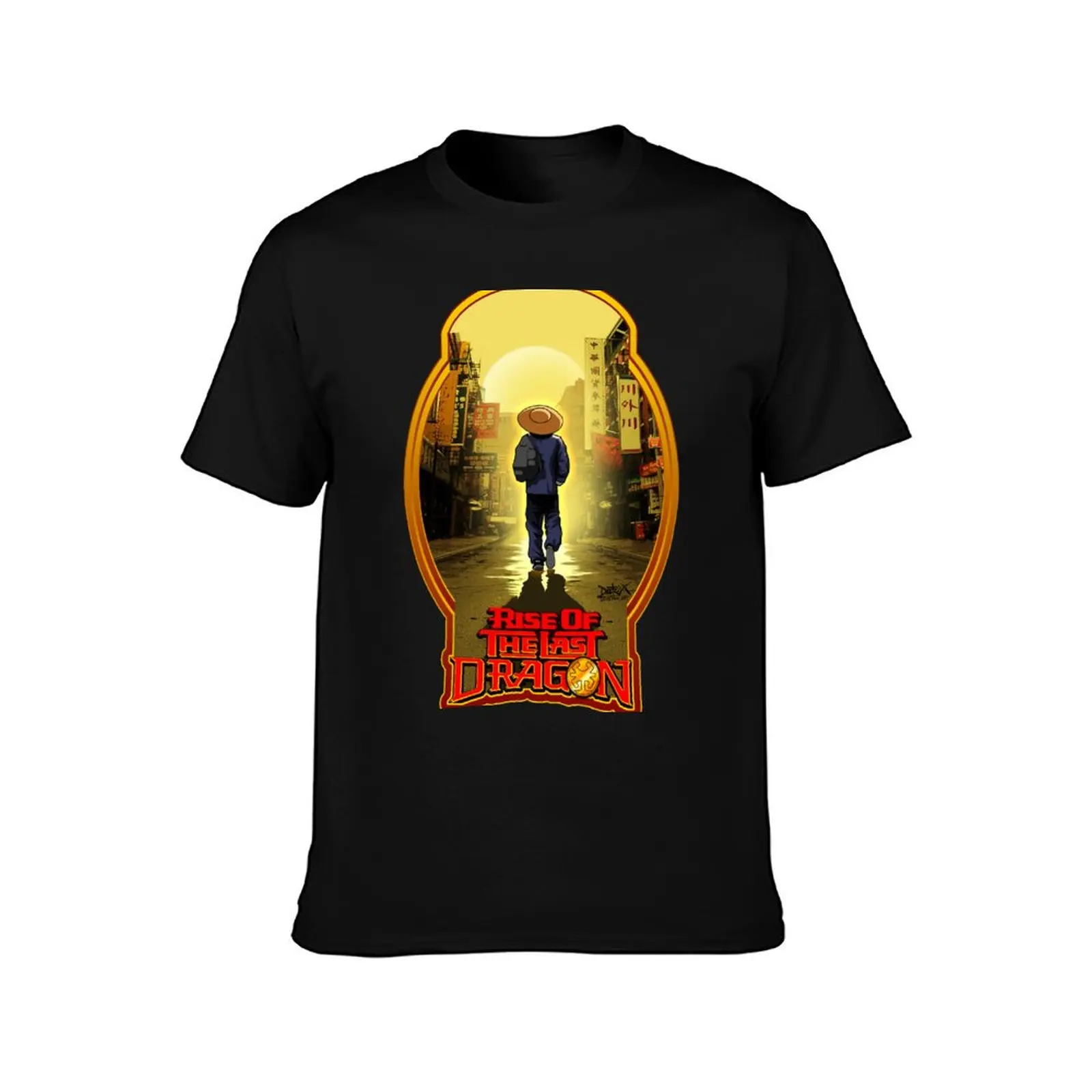 RISE OF THE LAST DRAGON T-Shirt summer clothes sports fans mens plain t shirts