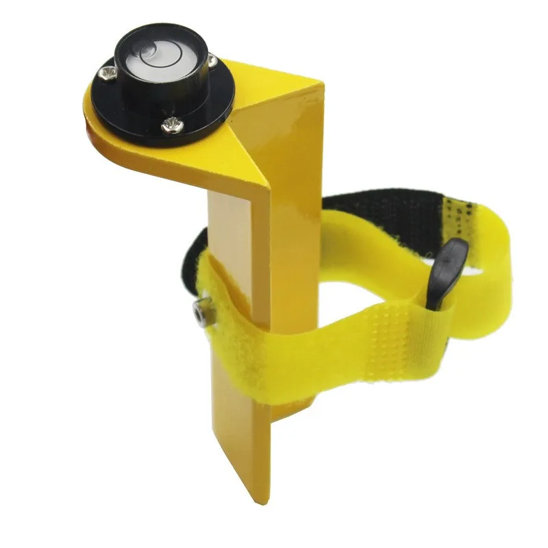 Imagem -02 - Ângulo Direito Espírito Nível Bolha Montagem Strap Buckle Óptica Niveler Portátil para Centring Rod Fibra de Carbono Pólo