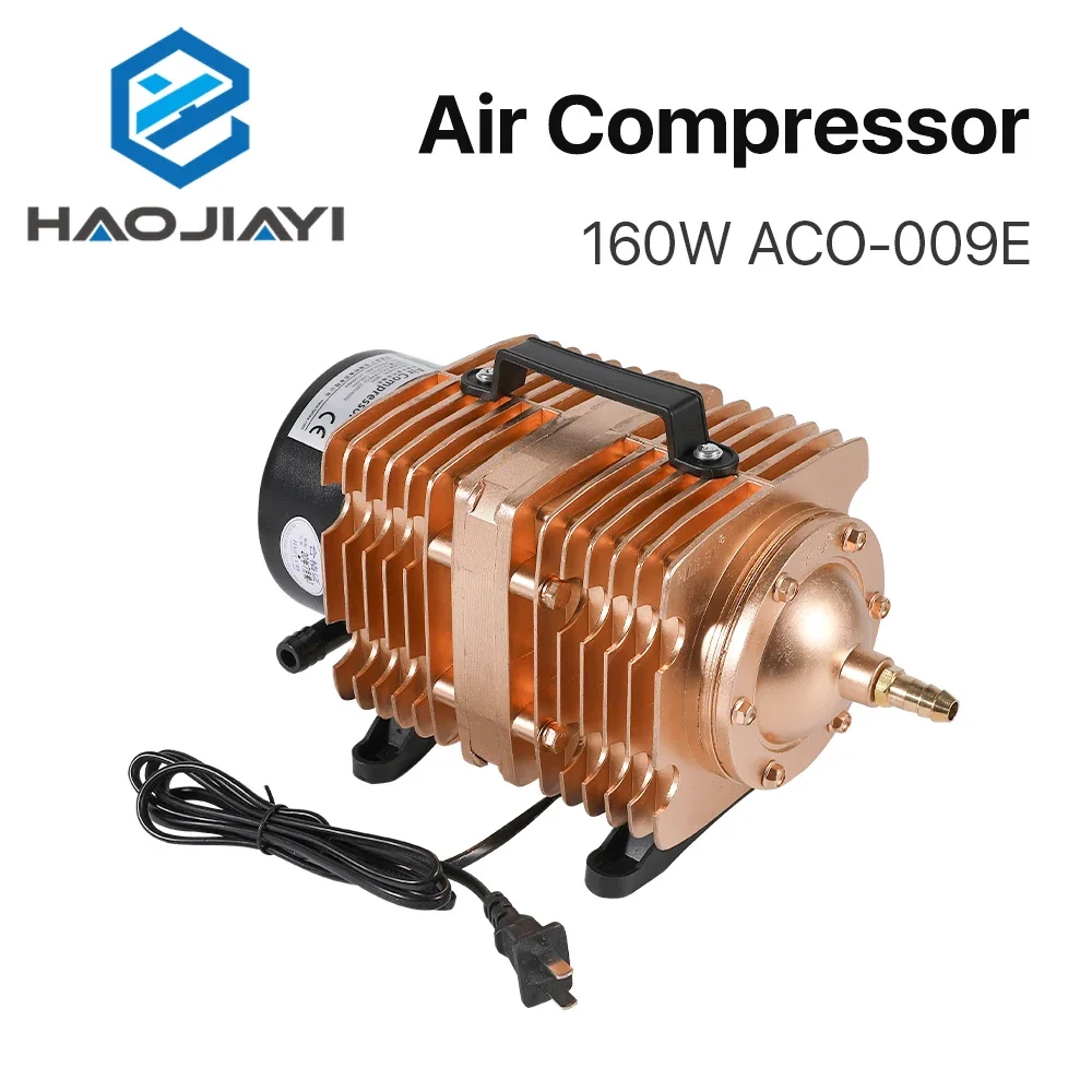 

160W Air Compressor Electrical Magnetic Air Pump for CO2 Laser Engraving Cutting Machine ACO-009E