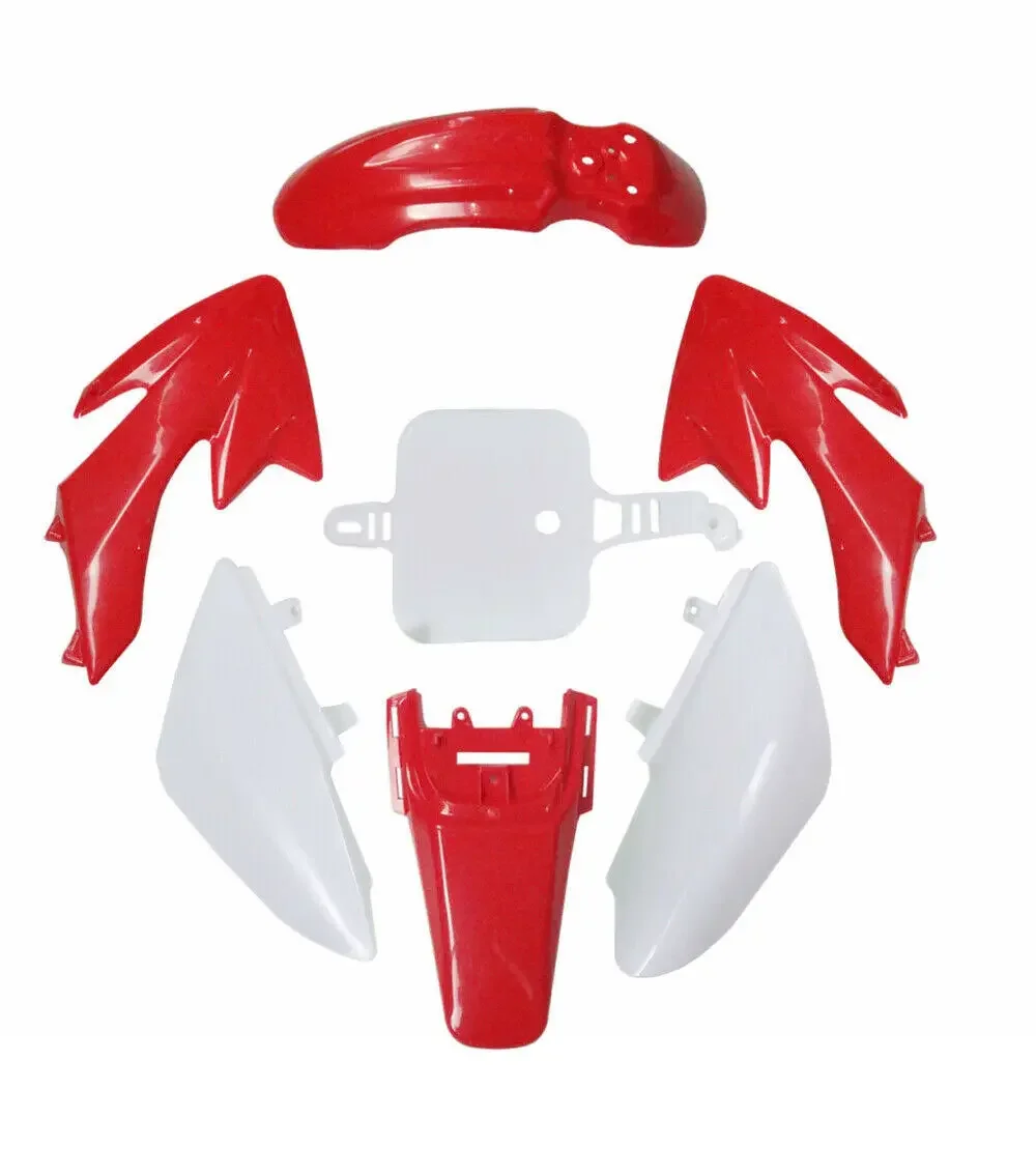 

TDPRO Motorcycle CRF50 Plastic Fairing Body Kits Fuel Tank for Honda XR50 CRF50 SSR 125cc Dirt Pit Bike Coolster