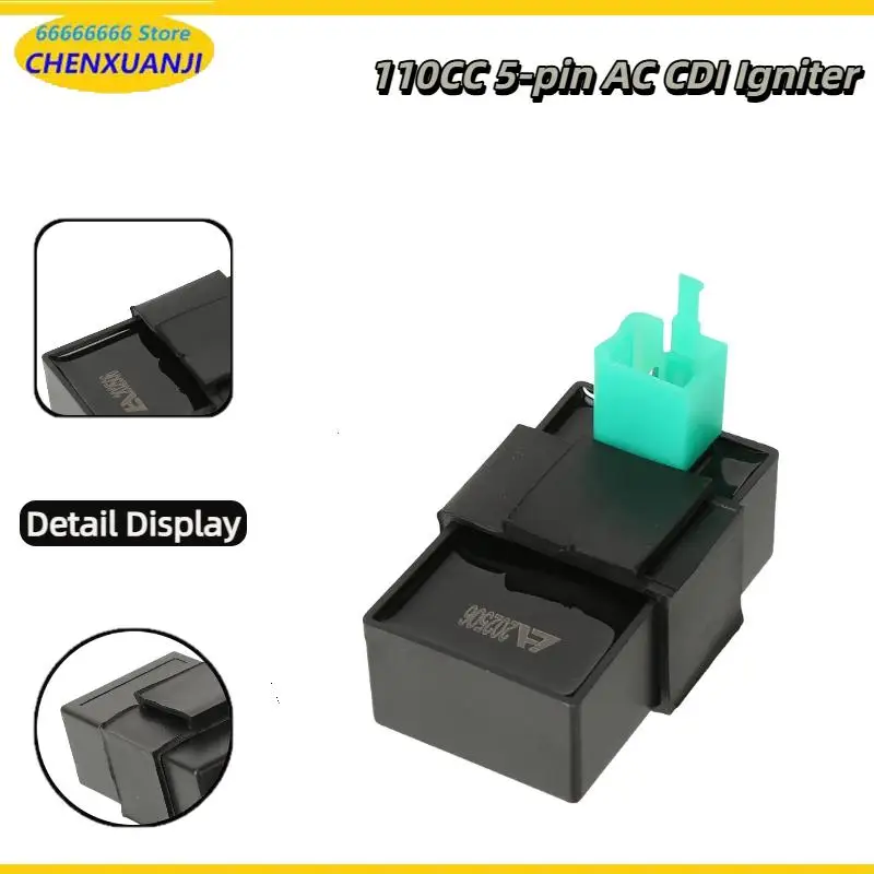 Universal 5 Pins AC CDI Box Ignition Trigger Fit for XR50 CRF 50 70 110 125cc dirt bike, quad, ATV Taotao