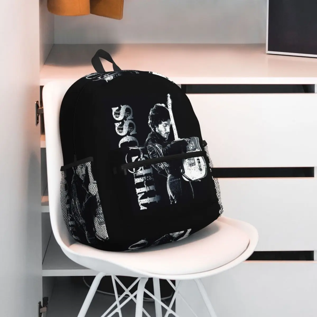 Bruce Springsteens Rock Music Tour Heavy Metal Zaino per studenti Borsa da scuola Zaino da viaggio per borse a tracolla per ragazzi e ragazze