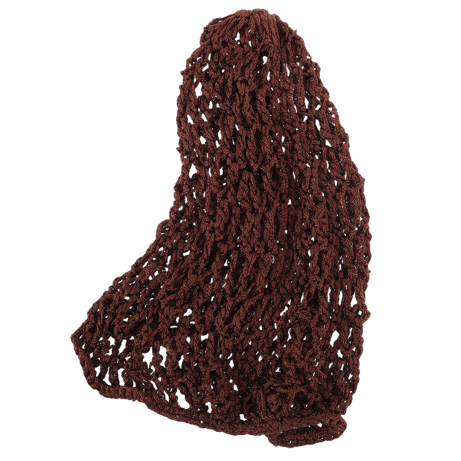 

Hair Net Snoods for Women Manual Crocheted Sleeping Cap Curls Cover Accessory Accessories