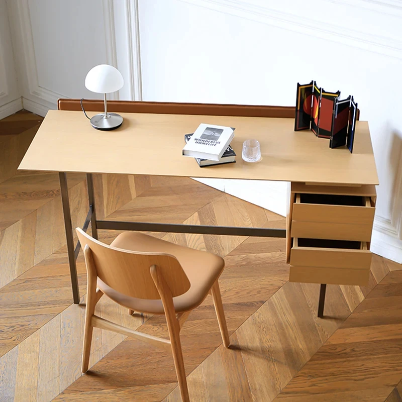 

Итальянский минималистичный рабочий стол, верстак для чтения, компьютерный офисный стол