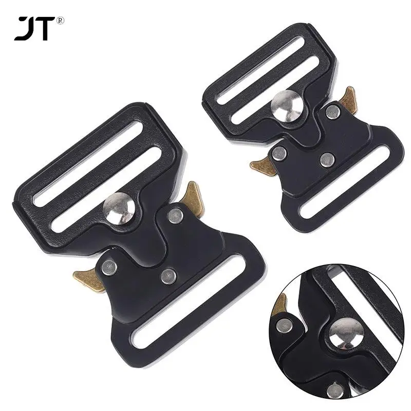 Metal Strap Buckles 2 Sizes For Webbing DIY Bag Luggage Clothes Accessories Clip Buckles