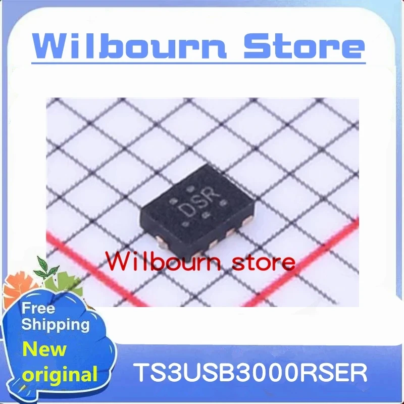 10PCS/LOT TS3USB3000MRSER TS3USB3000RSER UQFN-10 Mxsyuan 100% New original