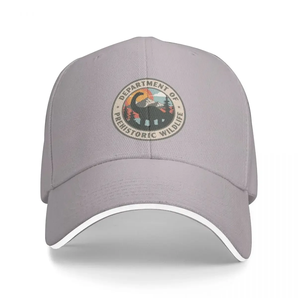 

Department of Prehistoric Wildlife Cap Baseball Cap Sunscreen cosplay rave trucker hats for men Women's