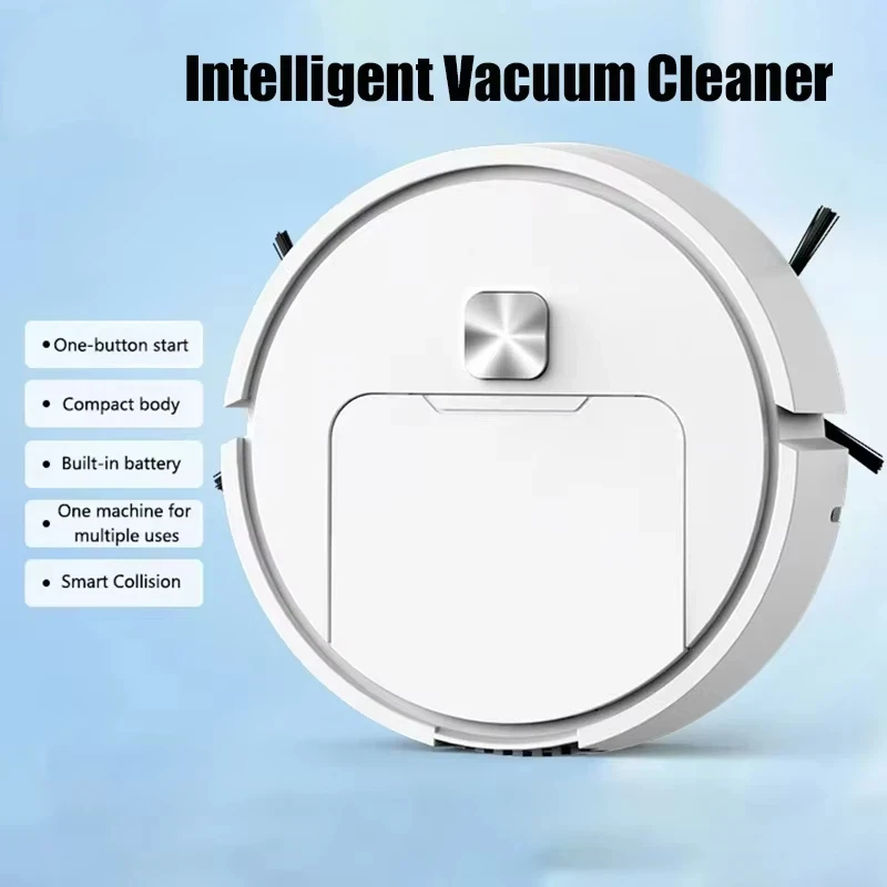 3 in 1 Mini Intelligent Sweeping Robot Suction Sweeping Mopping Household Use Small Appliances Ultra-thin Cleaner
