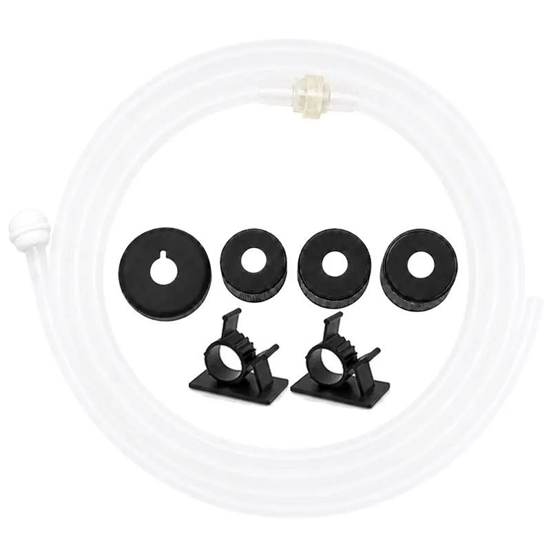 [NEWA76K!】 Sink Soap Dispenser Extension Tube Kit Anti-Backflow Feature-Stable Strong Suction Works Fit Most Soap Containers