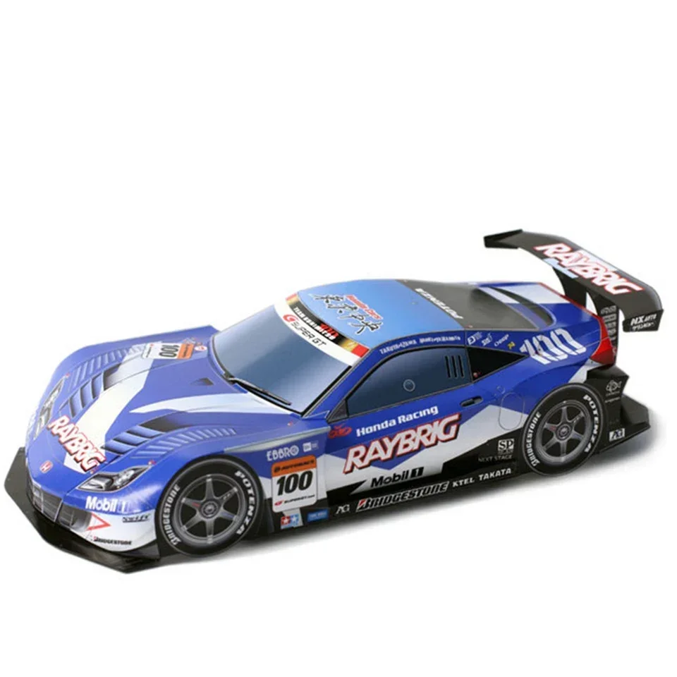 WRC 2010 HSV-010 GT 1:24 Modello di carta per auto, Dakar World Rally Racing Origami Art, Papercraft 3D fatto a mano Artigianato fai da te ZX-125