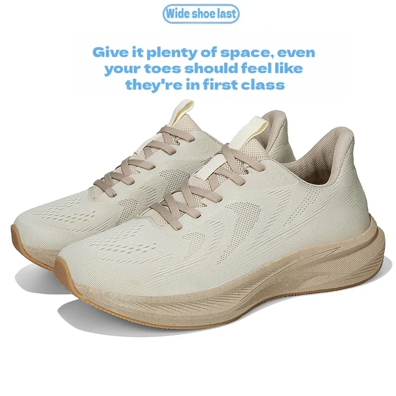 Brand new men's barefoot shoes, walking sneakers, marathon running shoes, jogging fat wide-footed shoes size 39-47