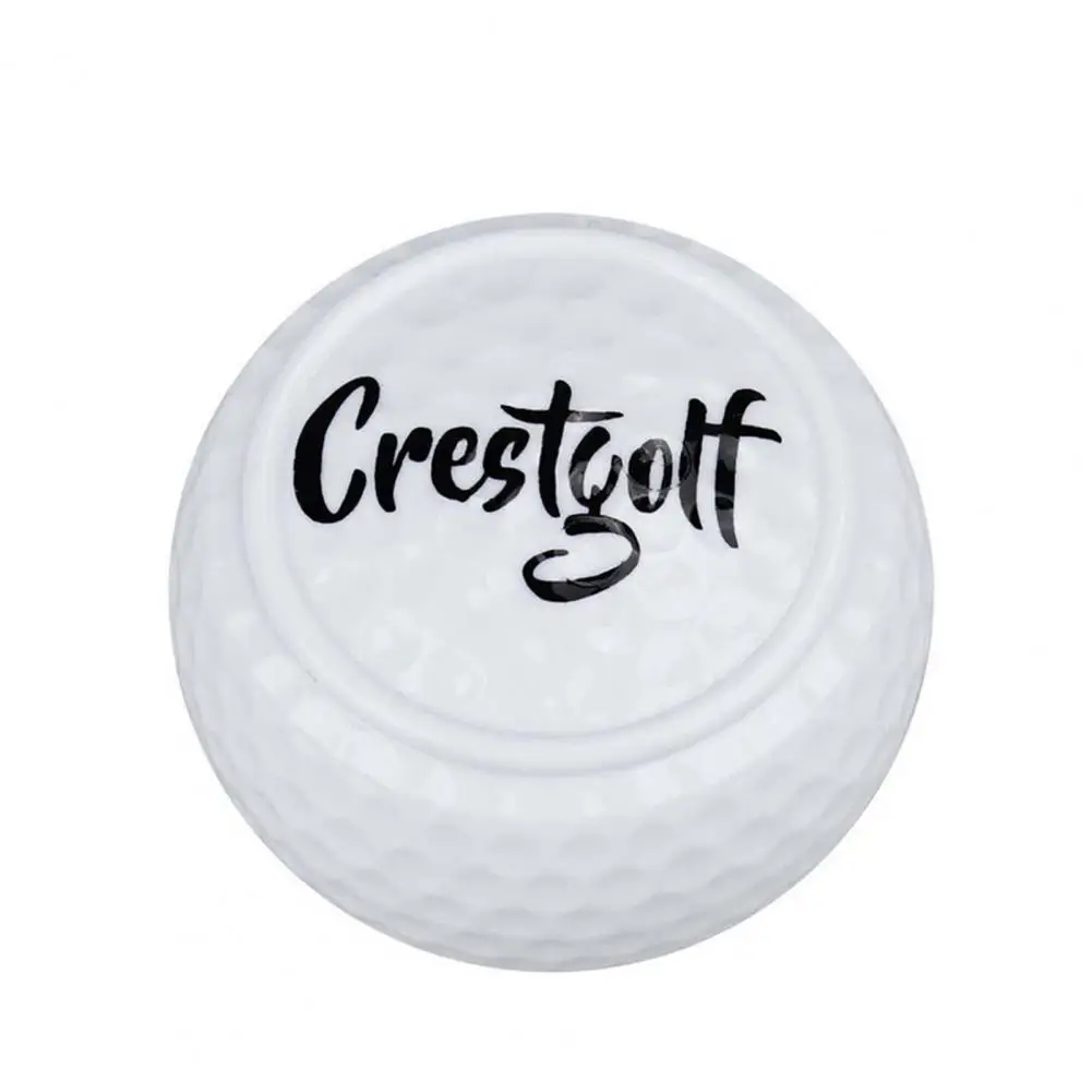 Portátil Desgaste-Resistente Golf Practice Ball, Flat Training Ball, Hit Resistente, Não Deformável, Golf Supply