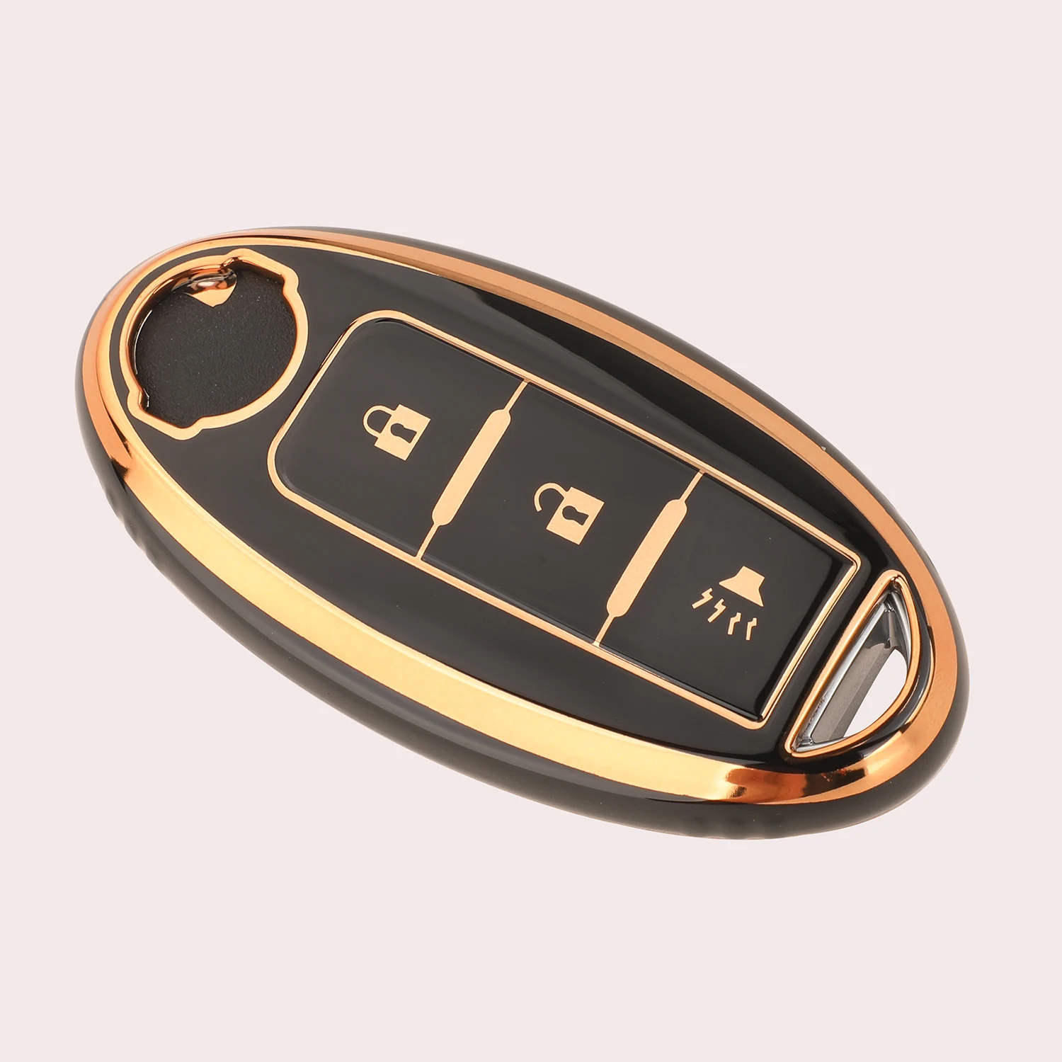 jingyuqin New Arrival TPU Car Key Shell Case Fob For Nissan Qashqai Skyline Juke Alissa X-Trail Keyless Micra Murano 3Buttons