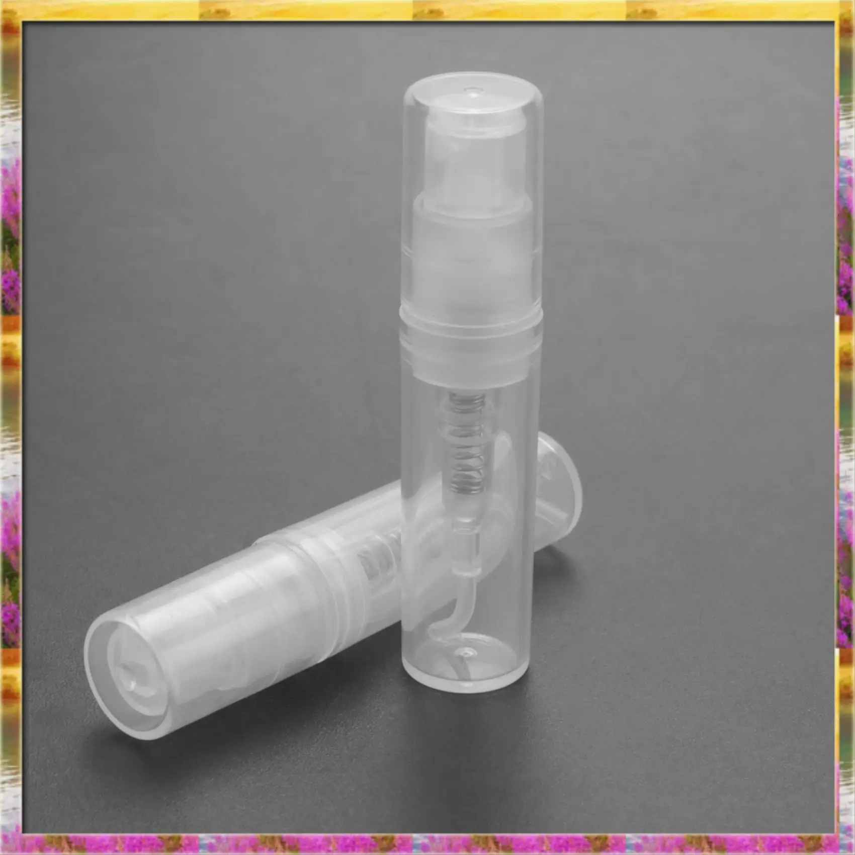 

Y26A New 30Pcs Clear 2Ml Atomizer Plastic Bottle Spray Disposable Perfume Empty Sample Bottle For Travel Party