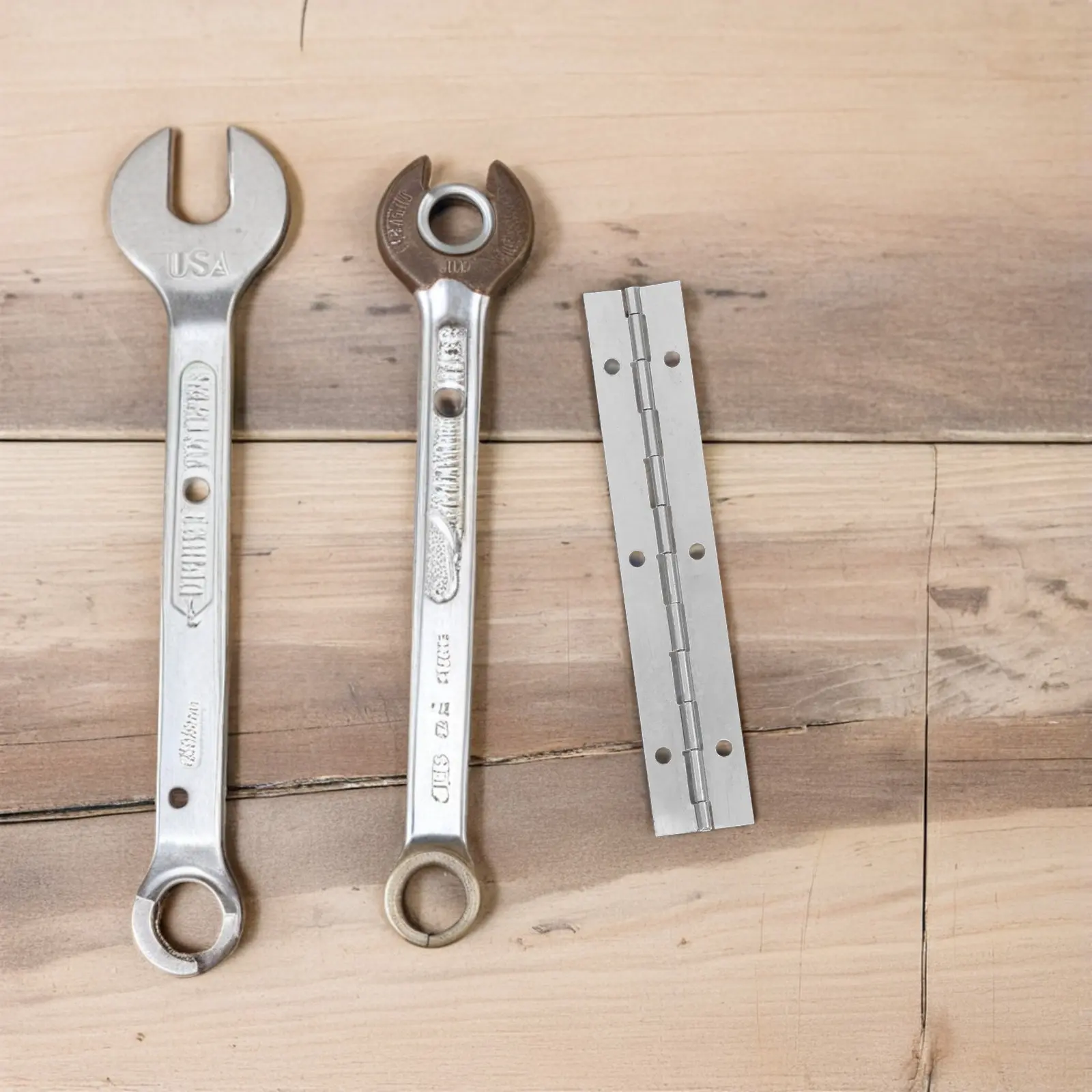 12Pcs Stainless Steel Piano Hinges Easy Install Maintenance Heavy Duty Cabinet Hinges for Kitchen Cabinet Doors Bathroom Vanity