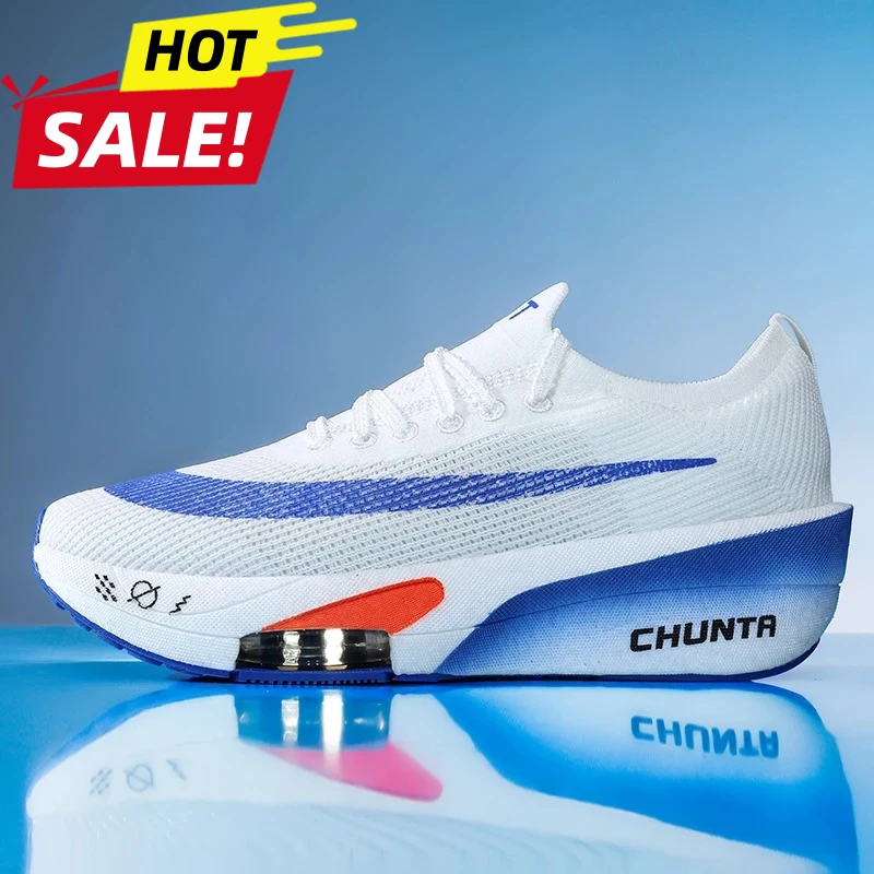 

Air Cushion Running Shoes Marathon Speciality Men Sports Breathable Lightweight Women's Comfortable Athletic Nonskid Sneakers