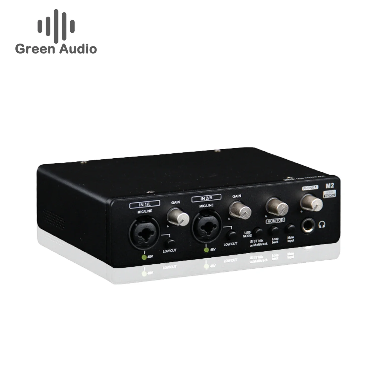 GAX-M2 Professional usb external sound card recording studio arrangement instrument audio interface for recording