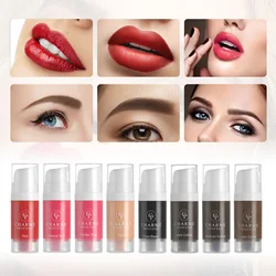 10ML Microblading Tattoo Pigments Paint Ink For Eyeliner Lips Eyebrows Semi Permanent Body Art Makeup Supplies