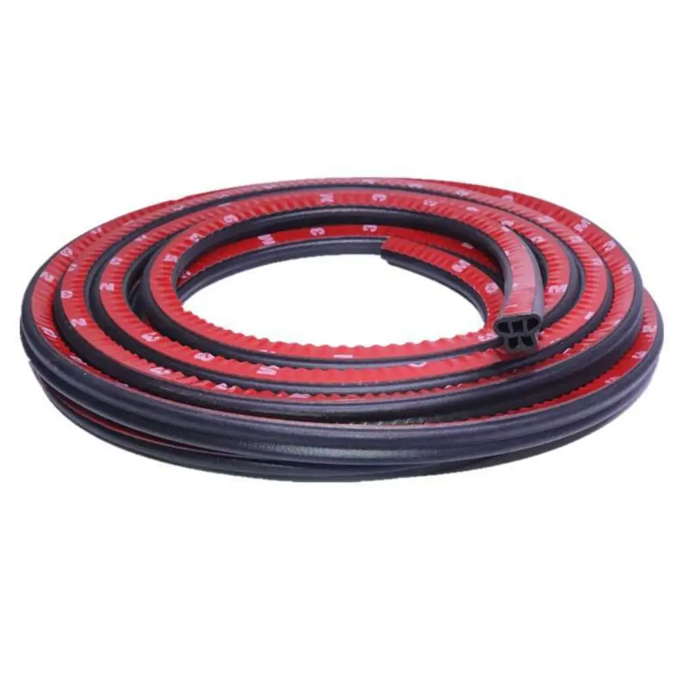 Soundproof Car Door Seal Strip B/L Shape Dustproof Windshield Weatherstrip Rubber Door Guard Door Weather Strips Outdoor