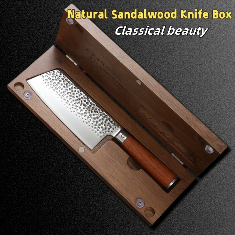 

Japanese-style Kitchen Knife, Slicing Knife, Rosewood Cutting Board Portable Foldable Cutting Board High Carbon Steel Cutting