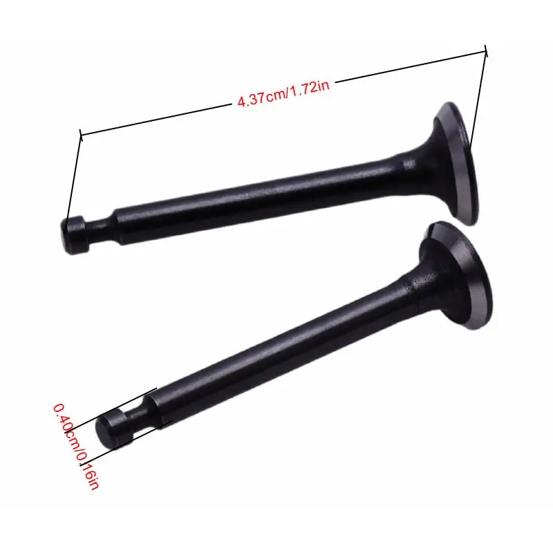 139F lawn mower engine valve, gasoline lawn mower replacement intake and exhaust valve tool accessories