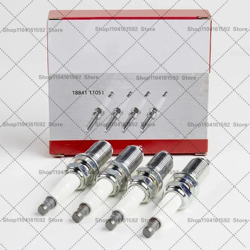 

4/6PCS Spark Plug 18841-11051 LFR5A-11 for Hyundai SANTA FÉ II 2.4L G4KE Kia CADENZA SHUMA Coupe SORENTO G4JS G4KD G4KJ 2.0L