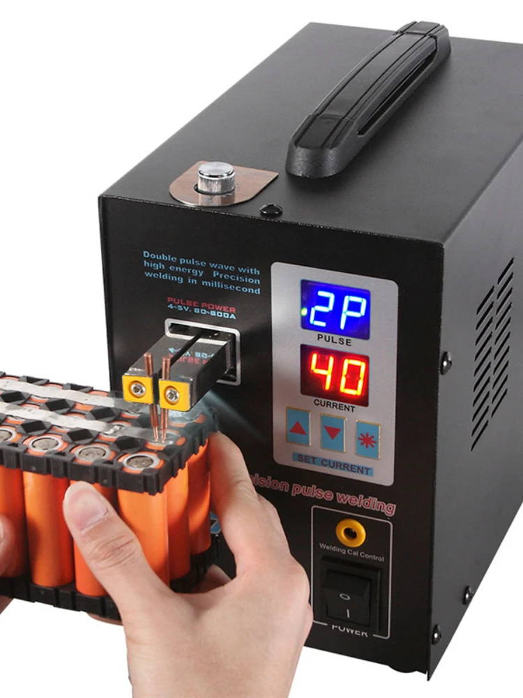 SUNKKO 737G battery spot welder 1.5kw precision pulse spot welder led light welding machine used 18650 battery pack spot welders