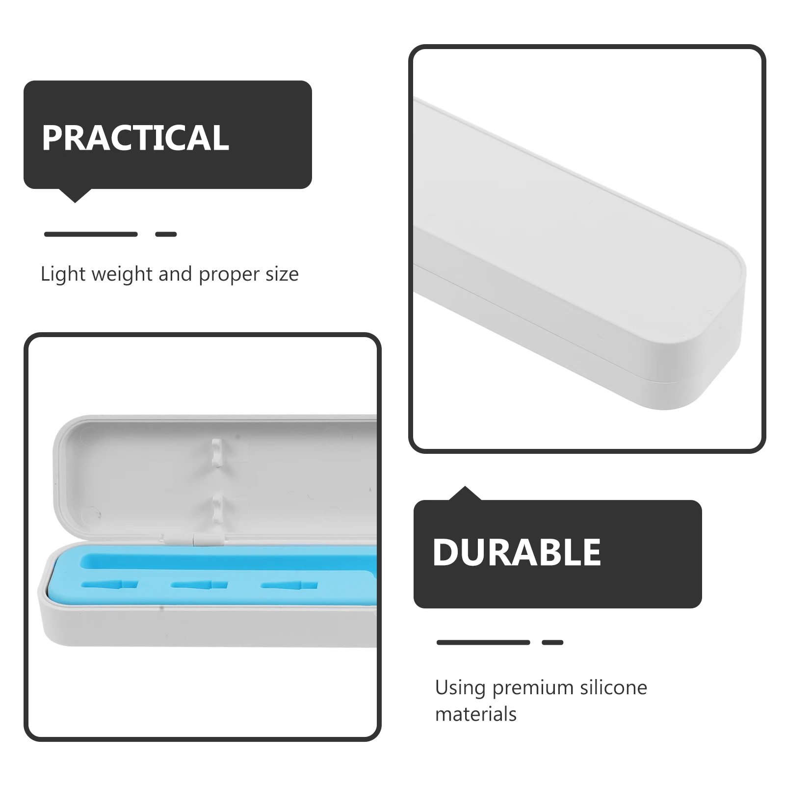 

Capacitive Pen Storage Box Stylus Organizer Holder for Tablet Pens Protective Cover Case Pouch