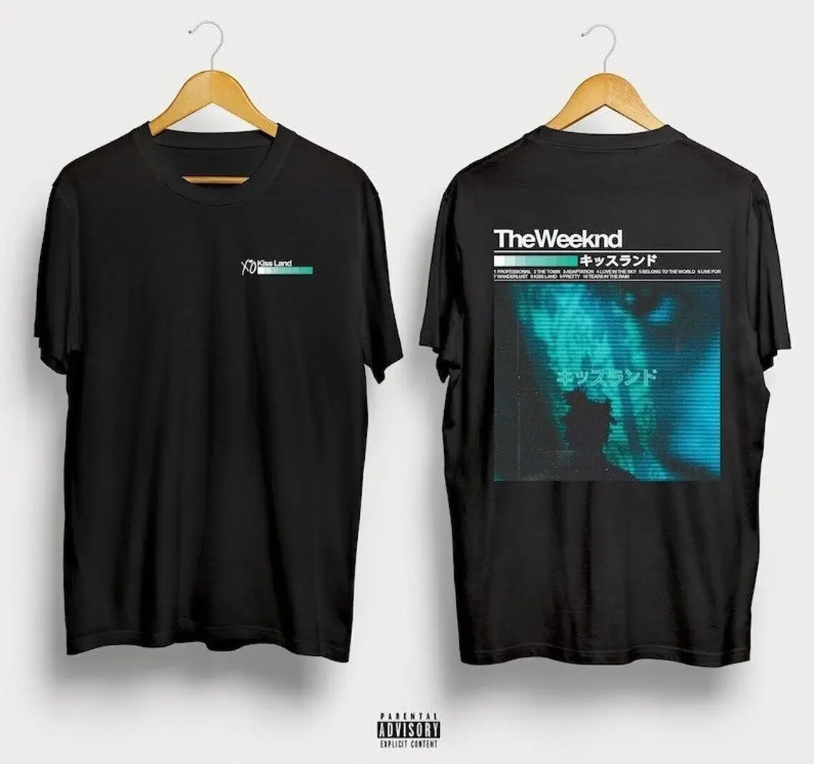 

The Weeknd Black Cotton T-Shirt Gift For Men Women All Size S-5XL