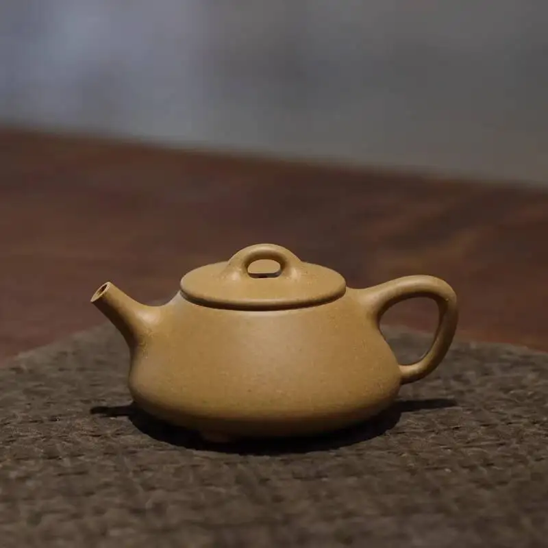 Yixing Purple Clay Teapot Huanglong Mountain Original Mineral From The Baoshan Mining Area Golden Section Clay Traditional