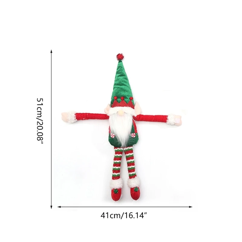 クリスマスカーテンバックルタイバック装飾品スウェーデン Gnome ファスナーバックルクランプ窓リビングルームホームドロップシッピング