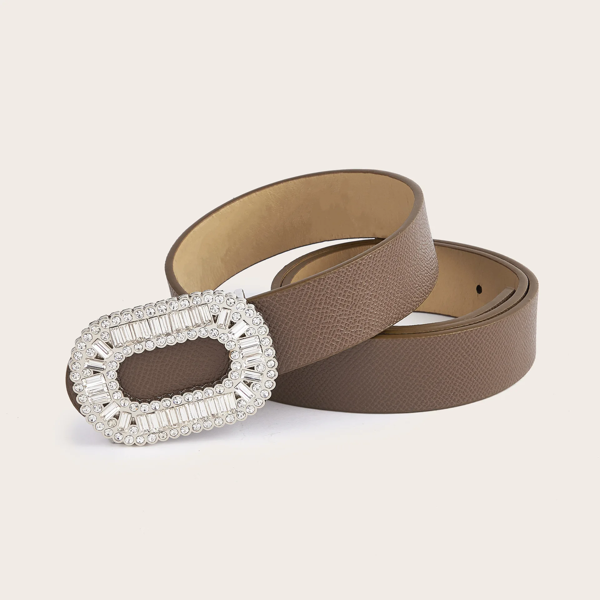 Женский элегантный ремень, роскошный узкий ремень со стразами, натуральная кожа, регулируемый блестящий пояс с кристаллами для классических джинсов