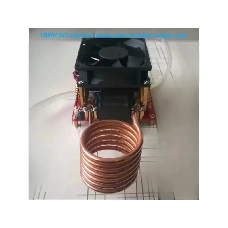 1000w Zvs Induction Heating Plate Board Kit Heater Diy Heater Red Black Tube And Ignition Cooker Coil J5s4